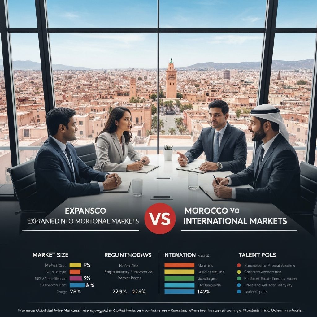 Prospection B2B Maroc vs International : Les Différences Clés et Meilleures Pratiques